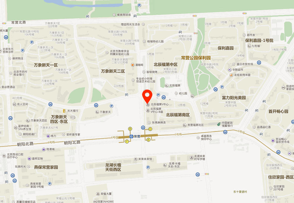 北辰福第V中心位置地图